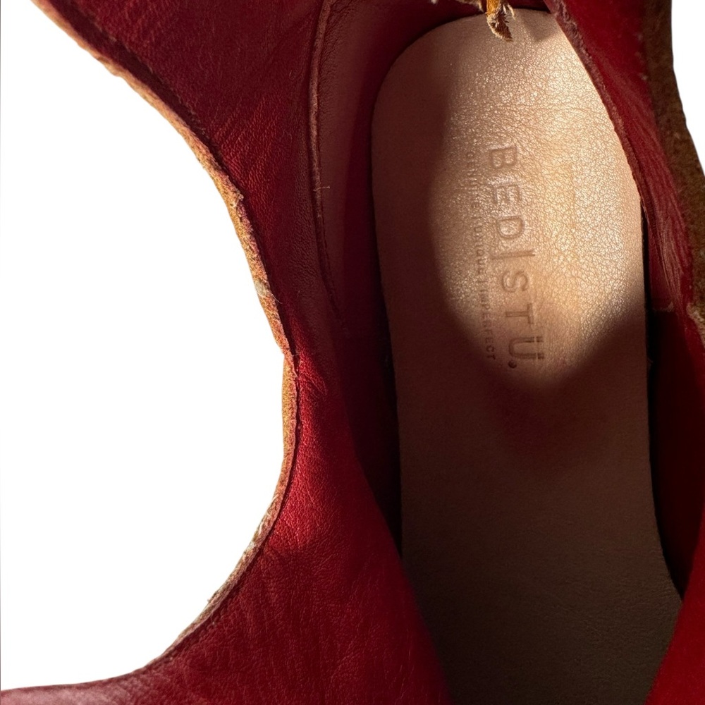 BedStu | Dorella Ankle Boots in Tan Leather 11 - Picture 10 of 12